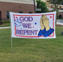 Load image into Gallery viewer, God We Repent Flag